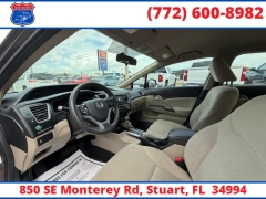 Used 2013  Honda Civic Sedan 4d LX Auto at Victory Auto Store near Stuart&comma; FL