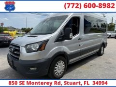 Used 2020  Ford Transit Passenger Wagon T-350 148" Med Roof RWD at Victory Auto Store near Stuart&comma; FL