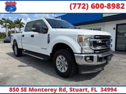 Used 2022 Ford Super Duty F-250 SRW 4WD Crew Cab Box at Victory Auto Store near Stuart, FL