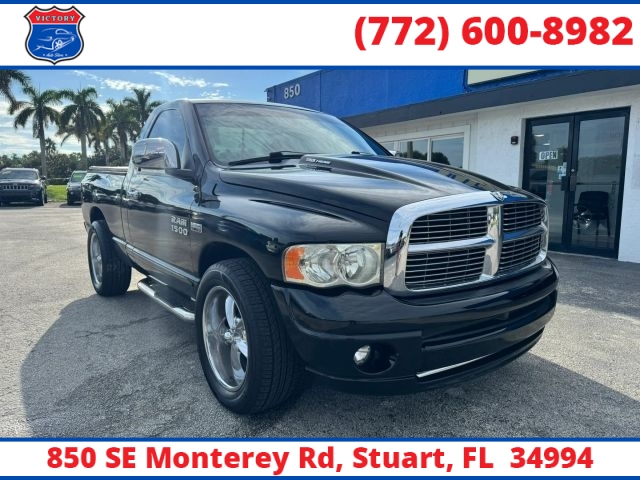 Used 2005  Dodge Ram 1500 2dr Reg Cab 120&period;5" WB SLT at Victory Auto Store near Stuart&comma; FL
