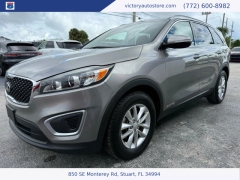Used 2017 Kia Sorento 4d SUV AWD LX V6 at Victory Auto Store near Stuart, FL