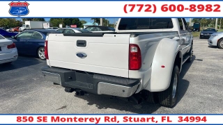 Used 2015  Ford Super Duty F-350 4WD Crew Cab Platinum DRW Longbed at Victory Auto Store near Stuart, FL