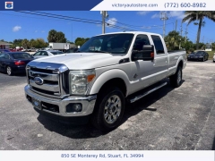 Used 2011 Ford Super Duty F-350 SRW 4WD Crew Cab at Victory Auto Store near Stuart, FL