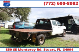 Used 2015  Chevrolet Silverado 3500 Cab-Chassis 2WD Crew Cab 171" DRW Work Truck at Victory Auto Store near Stuart, FL
