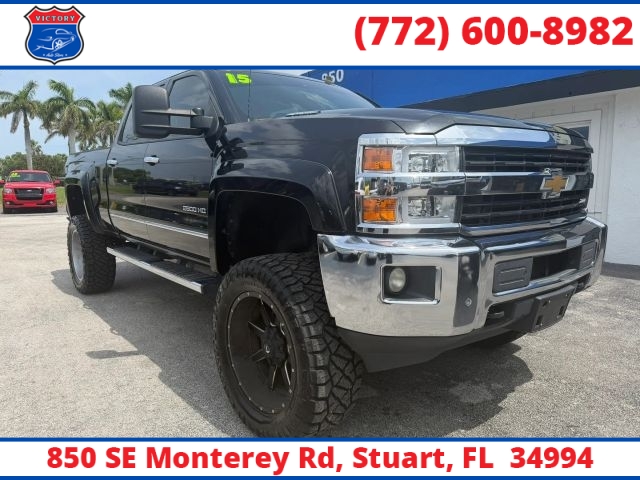 Used 2015  Chevrolet Silverado 2500HD 4WD Crew Cab LTZ at Victory Auto Store near Stuart&comma; FL