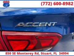 Used 2018  Hyundai Accent 4d Sedan SE Auto at Victory Auto Store near Stuart&comma; FL
