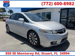 Used 2009  Honda Civic Sdn 4dr Auto EX-L at Victory Auto Store near Stuart&comma; FL