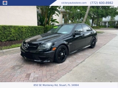 Used 2014 Mercedes-Benz C-Class 4d Sedan C63 AMG at Victory Auto Store near Stuart, FL