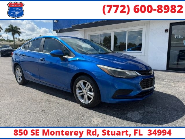 Used 2017  Chevrolet Cruze 4d Sedan LT Auto at Victory Auto Store near Stuart&comma; FL