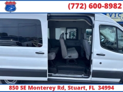 Used 2017  Ford Transit Wagon T-350 148" Med Roof Sliding RH Dr at Victory Auto Store near Stuart&comma; FL