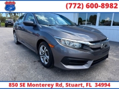 Used 2018  Honda Civic Sedan 4d LX CVT at Victory Auto Store near Stuart&comma; FL