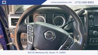Used 2018 Nissan Titan XD 4x4 Gas Crew Cab Platinum Reserve at Victory Auto Store near Stuart, FL