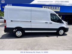 Used 2020 Ford Transit Cargo Van T-350 Med Rf 9500 GVWR RWD at Victory Auto Store near Stuart, FL