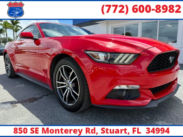 Used 2017 Ford Mustang 2d Fastback EcoBoost Premium at Victory Auto Store near Stuart, FL