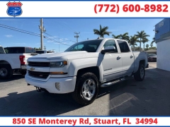 Used 2018  Chevrolet Silverado 1500 4WD Crew Cab LT Z71 at Victory Auto Store near Stuart&comma; FL