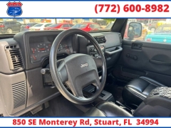 Used 2005  Jeep Wrangler 2dr X at Victory Auto Store near Stuart&comma; FL