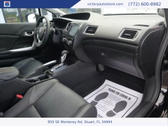 Used 2014 Honda Civic Coupe 2dr CVT EX-L at Victory Auto Store near Stuart, FL
