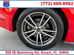 Used 2017  Ford Mustang 2d Fastback EcoBoost Premium at Victory Auto Store near Stuart, FL