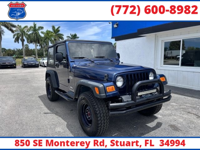 Used 2005  Jeep Wrangler 2dr X at Victory Auto Store near Stuart&comma; FL
