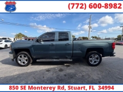Used 2014  Chevrolet Silverado 1500 2WD Double Cab LT at Victory Auto Store near Stuart&comma; FL
