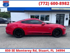 Used 2018  Ford Mustang 2d Fastback GT at Victory Auto Store near Stuart&comma; FL