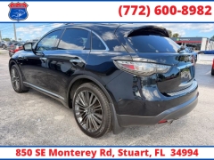 Used 2017  INFINITI QX70 4d SUV RWD at Victory Auto Store near Stuart&comma; FL