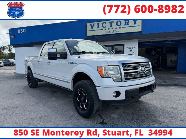 Used 2012  Ford F-150 4WD SuperCrew at Victory Auto Store near Stuart&comma; FL