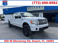 Used 2012  Ford F-150 4WD SuperCrew at Victory Auto Store near Stuart&comma; FL