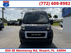 Used 2019  Ram ProMaster Cargo Van 3500 High Roof Ext Van 159" WB at Victory Auto Store near Stuart&comma; FL