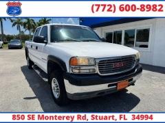 Used 2001  GMC Sierra 2500HD Crew Cab 153" WB SL at Victory Auto Store near Stuart&comma; FL