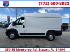 Used 2023  Ram ProMaster Cargo Van 1500 High Roof 136" WB at Victory Auto Store near Stuart&comma; FL