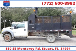 Used 2011  Ford Super Duty F-550 CC 4WD Reg Cab 165" DRW XLT at Victory Auto Store near Stuart, FL