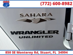 Used 2016  Jeep Wrangler Unlimited 4WD 4dr Sahara at Victory Auto Store near Stuart&comma; FL