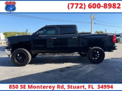Used 2014  Chevrolet Silverado 1500 4WD Crew Cab LT at Victory Auto Store near Stuart&comma; FL