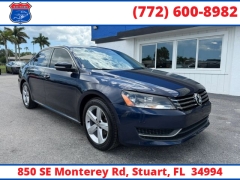 Used 2014  Volkswagen Passat 4dr Sdn 2&period;5L SE &ast;Ltd Avail&ast; at Victory Auto Store near Stuart&comma; FL