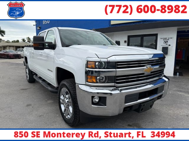 Used 2018  Chevrolet Silverado 2500HD 4WD Crew Cab 153&period;7" LT at Victory Auto Store near Stuart&comma; FL