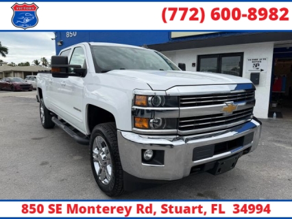 Used 2018 Chevrolet Silverado 2500 4WD Crew Cab LT at Victory Auto Store near Stuart, FL