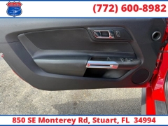 Used 2017  Ford Mustang 2d Fastback EcoBoost Premium at Victory Auto Store near Stuart, FL