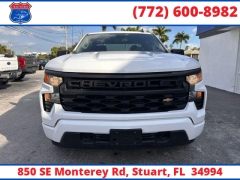 Used 2023  Chevrolet Silverado 1500 4WD Double Cab 147" Custom at Victory Auto Store near Stuart, FL