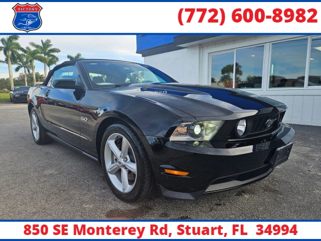 Used 2011  Ford Mustang 2dr Conv GT at Victory Auto Store near Stuart, FL