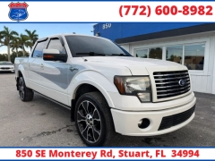 Used 2012  Ford F-150 4WD SuperCrew at Victory Auto Store near Stuart&comma; FL