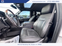 Used 2016 Ford Super Duty F-250 4WD Crew Cab Platinum at Victory Auto Store near Stuart, FL