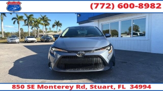 Used 2020  Toyota Corolla 4d Sedan LE at Victory Auto Store near Stuart&comma; FL