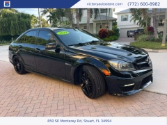 Used 2014 Mercedes-Benz C-Class 4d Sedan C63 AMG at Victory Auto Store near Stuart, FL