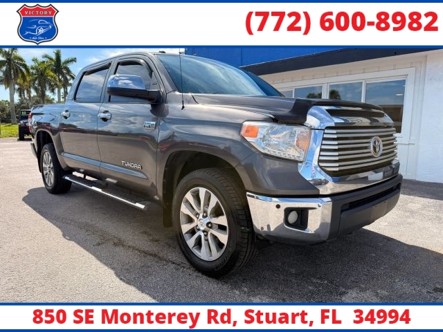 Used 2016  Toyota Tundra 2WD CrewMax Limited 5&period;7L FFV at Victory Auto Store near Stuart&comma; FL