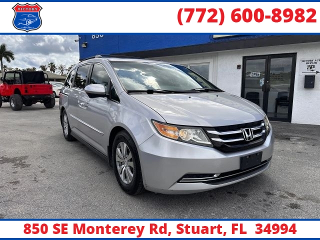 Used 2014  Honda Odyssey 5dr EX-L at Victory Auto Store near Stuart&comma; FL