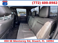 Used 2016  Ford Super Duty F-350 4WD Crew Cab Platinum DRW Longbed at Victory Auto Store near Stuart&comma; FL