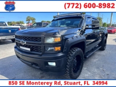 Used 2015  Chevrolet Silverado 1500 4WD Crew Cab 143.5" LT w/1LT at Victory Auto Store near Stuart, FL