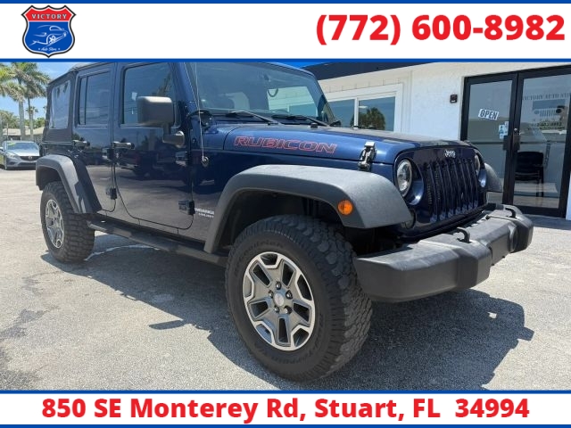 Used 2013  Jeep Wrangler Unlimited 4WD 4dr Rubicon at Victory Auto Store near Stuart&comma; FL