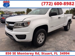 Used 2020  Chevrolet Colorado 2WD Ext Cab WT at Victory Auto Store near Stuart&comma; FL